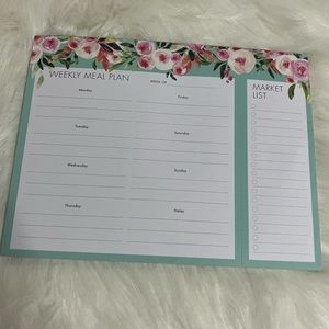 Weekly Meal Plan Pad